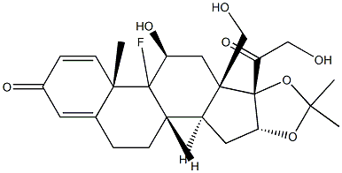 TRIAMCINOLONEALCOHOL Struktur