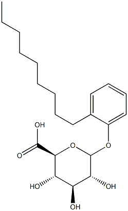 NONYLPHENOLGLUCURONIDE Struktur