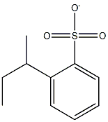 SEC-BUTYLBENZENESULPHONATE Struktur