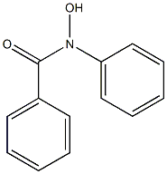 BENZOYLPHENYLHYDROXYLAMINE Struktur