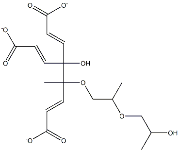 TRIPROPYLENEGLYCOLTRIACRYLATE Struktur