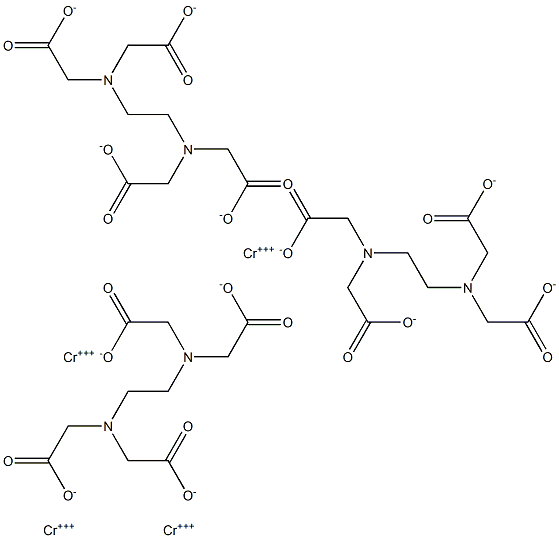 CHROMIUMEDTA Struktur