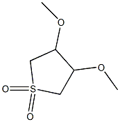 THIOPHENE,TETRAHYDRO-3,4-DIMETHOXY,1,1-DIOXIDE Struktur