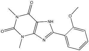 (METHOXYPHENYL)THEOPHYLLINE Struktur