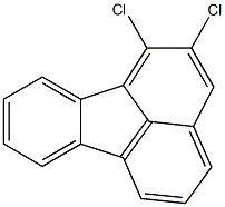 DICHLOROFLUORANTHENE Struktur