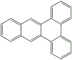 DIBENZO(A)ANTHRACENE Struktur