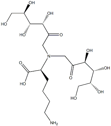 DIFRUCTOSE-L-LYSINE Struktur