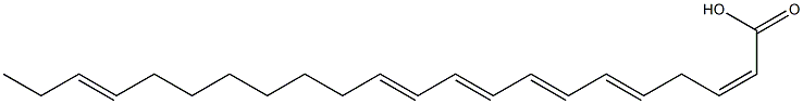 DELTA-19-CIS-DOCOSAHEXAENOICACID Struktur