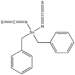 DIBENZYLTINDIISOTHIOCYANATE Struktur