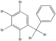 HEXABROMODIPHENYLMETHANE Struktur