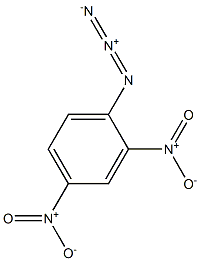 BENZENE,1-AZIDO-2,4-DINITRO- Struktur