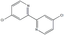 4-chloro-2-(4-chloropyridin-2-yl)pyridine Struktur