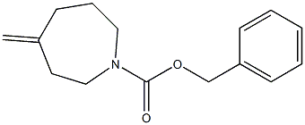 4-Methylene-azepane-1-carboxylic acid benzyl ester Struktur