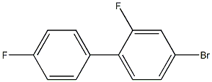 4-bromo-2,4'-difluorobiphenyl Struktur