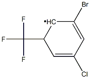 2-Bromo-4-chloro-6-(trifluoromethyl)phenyl Struktur