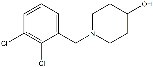 1-(2,3-dichlorobenzyl)piperidin-4-ol Struktur