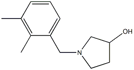 1-(2,3-dimethylbenzyl)pyrrolidin-3-ol Struktur