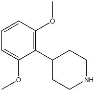 4-(2,6-dimethoxyphenyl)piperidine Struktur