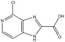 4-chloro-1H-imidazo[4,5-c]pyridine-2-carboxylic acid Struktur