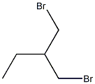 1,3-dibromo-2-ethylpropane Struktur