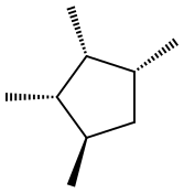 1,trans-2,cis-3,trans-4-tetramethylcyclopentane Struktur