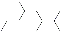 2,3,5-trimethyloctane Struktur