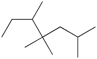 2,4,4,5-tetramethylheptane Struktur