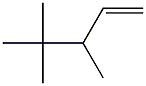 3,4,4-trimethyl-1-pentene Struktur