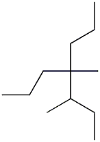 3,4-dimethyl-4-propylheptane Struktur