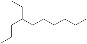 4-ethyldecane Struktur