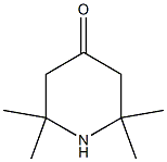 2,2,6,6-TETRAMETHYLPIPERIDINE-4-ONE Struktur