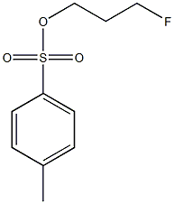 3-FLUOROPROPYL 4-METHYLBENZENESULFONATE Struktur