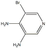 5-BROMO-3,4-DIAMINOPYRIDINE Struktur