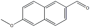 6-METHOXY-2-NAPHTHALENE CARBOXALDEHYDE Struktur