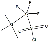 TRIMETHYLSILYL TRIFLUOROMETHANE SULPHONYLCHLORIDE Struktur