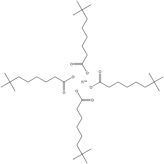 TITANIUM NEODECANOATE Struktur