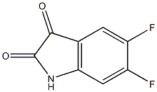 5,6-DIFLUOROISOTIN Struktur