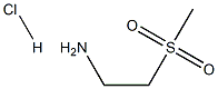 2-(METHYLSULPHONYL)ETHYLAMINE HYDROCHLORIDE Struktur