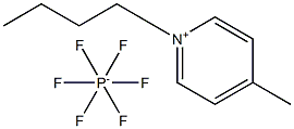 1-N-BUTYL-4-METHYLPYRIDINIUM HEXAFLUOROPHOSPHATE Struktur