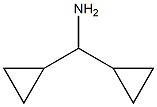 1,1-DICYCLOPROPYLMETHYLAMINE Struktur