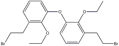 2-BROMOETHYL-2-ETHOXYPHENYL ETHER Struktur