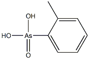 2-toluenearsonic acid Struktur