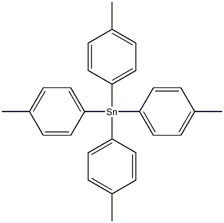 tetratolyltin Struktur