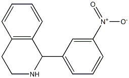 1-(3-NITROPHENYL)-1,2,3,4-TETRAHYDROISOQUINOLINE Struktur