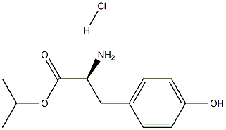 L-TYROSINE ISOPROPYL ESTER HCL Struktur