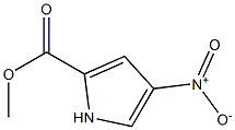 METHYL-4-NITROPYRROLE-2-CARBOXYLATE Struktur