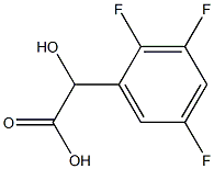 2,3,5-TRIFLUOROMANDELIC ACID Struktur