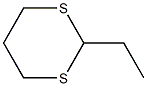 2-ethyl-1,3-dithiane Struktur