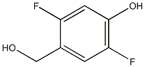 2,5-DIFLUORO-4-HYDROXYBENZYL ALCOHOL Struktur