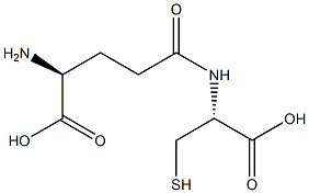 gamma-L-GLUTAMYLCYSTEINE  (reduced) Struktur